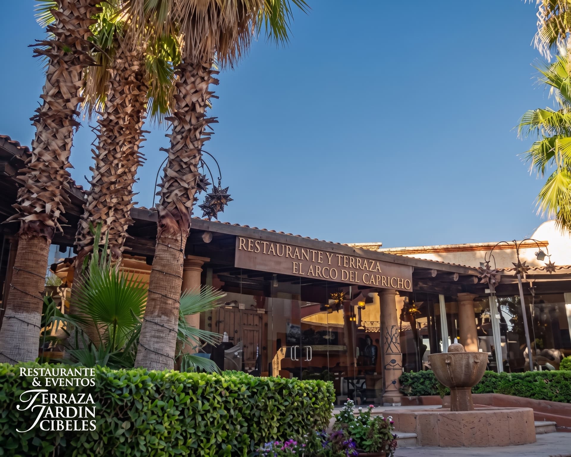 Terraza Jardín en Cibeles Centro de Eventos, Ciudad Juárez